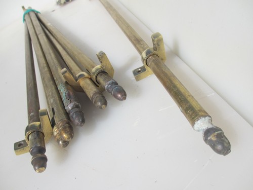 Antique brass stair - brass,