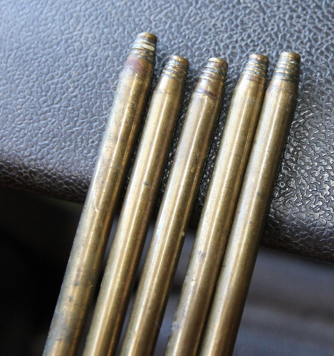 Vintage brass stair - rods, 5