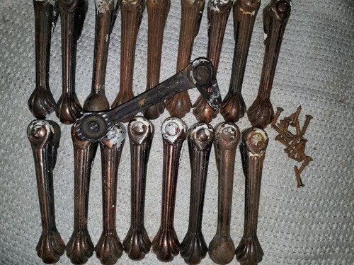 Antique art deco brass - art,