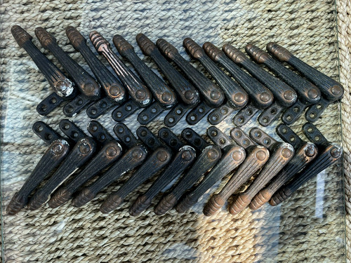 Victorian art decco copper - 24,