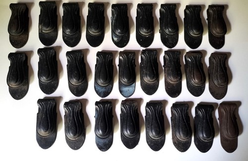 13 pairs antique art - x,